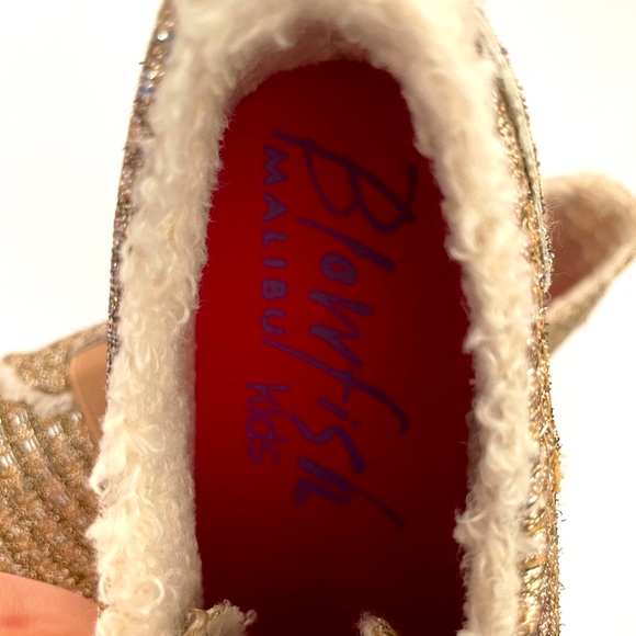 Brand new Blowfish Malibu kids size 2 gold flats - Picture 7 of 9